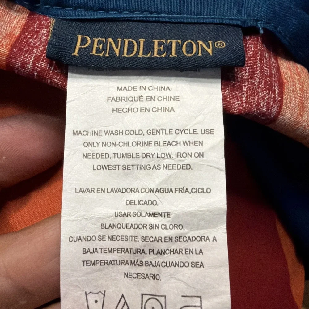 Pendleton Grand Canyon Striped Queen Pillowcase Southwest Lodge